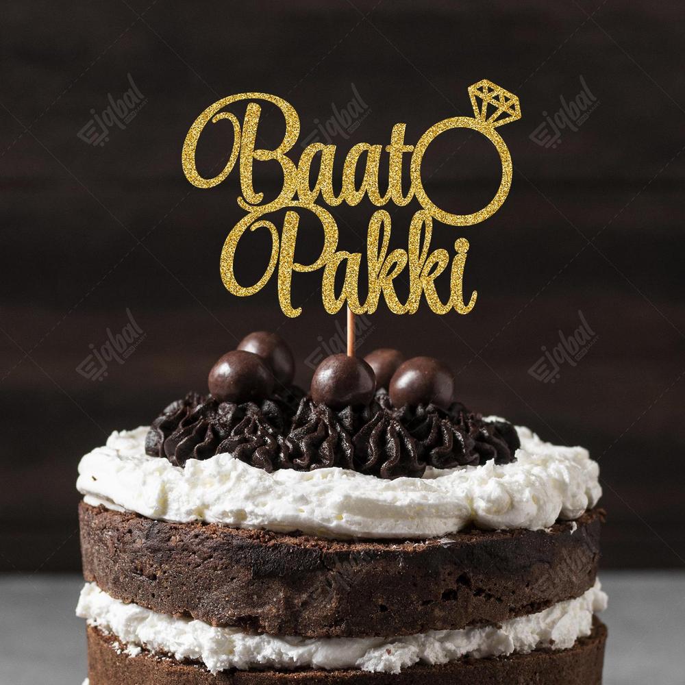 Baat Pakki Cake Topper