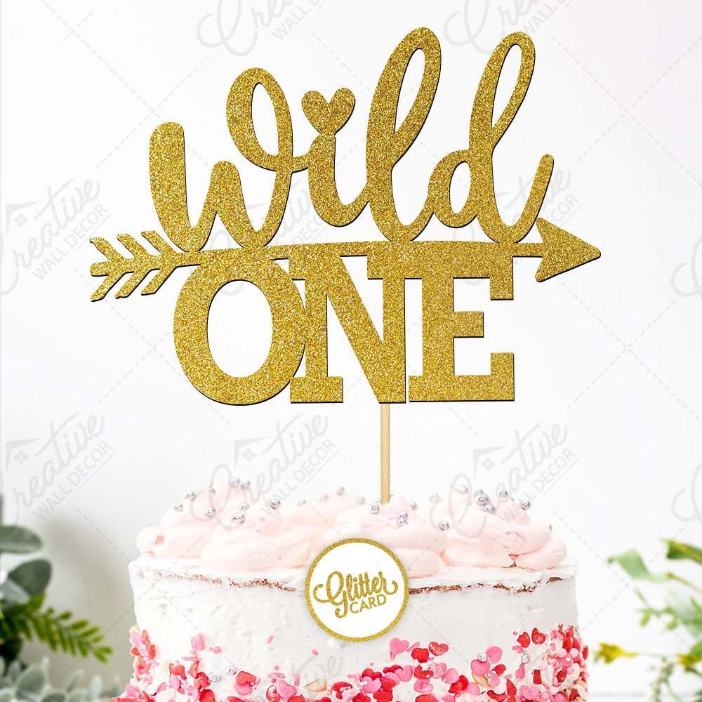 Wild One Cake Topper