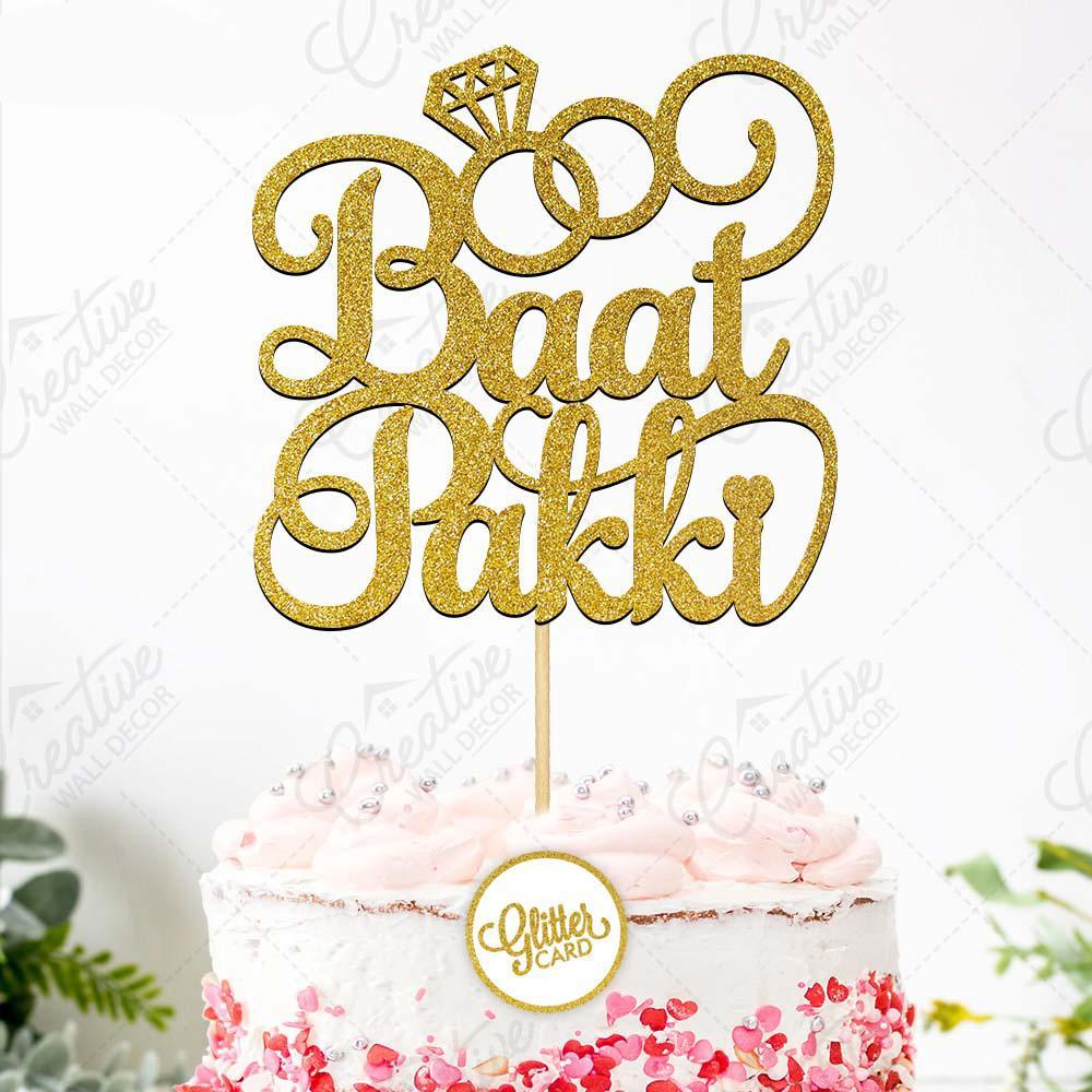 Baat Pakki Cake Topper