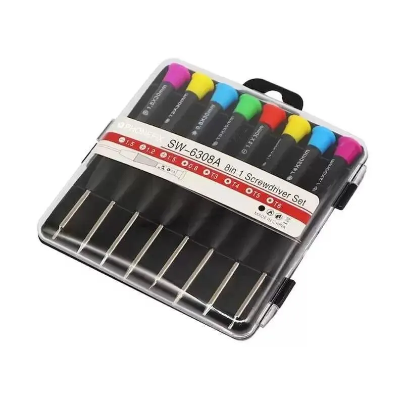 Screwdriver Set 8 in 1 SW-6308A mobile repairing Set