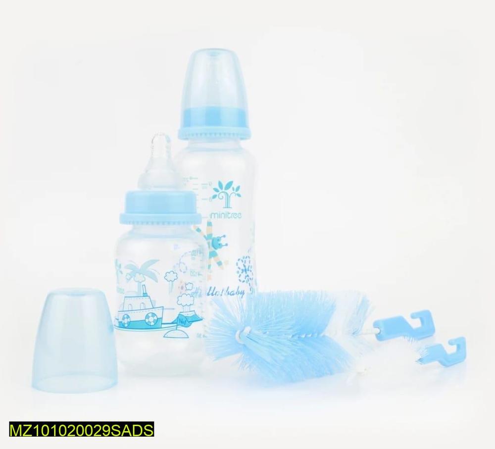 Feeding Set Multicolor 270 ml 150 ml Feeder Cleaning Brushes