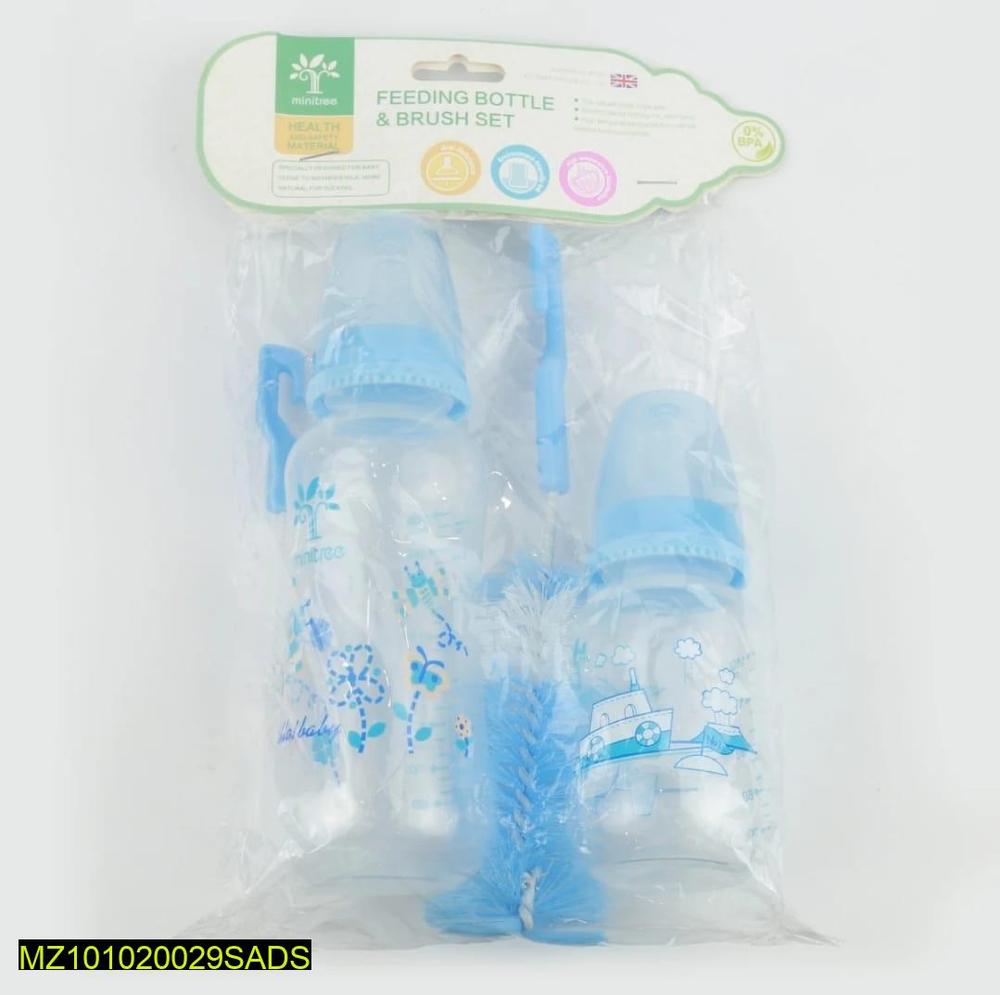 Feeding Set Multicolor 270 ml 150 ml Feeder Cleaning Brushes