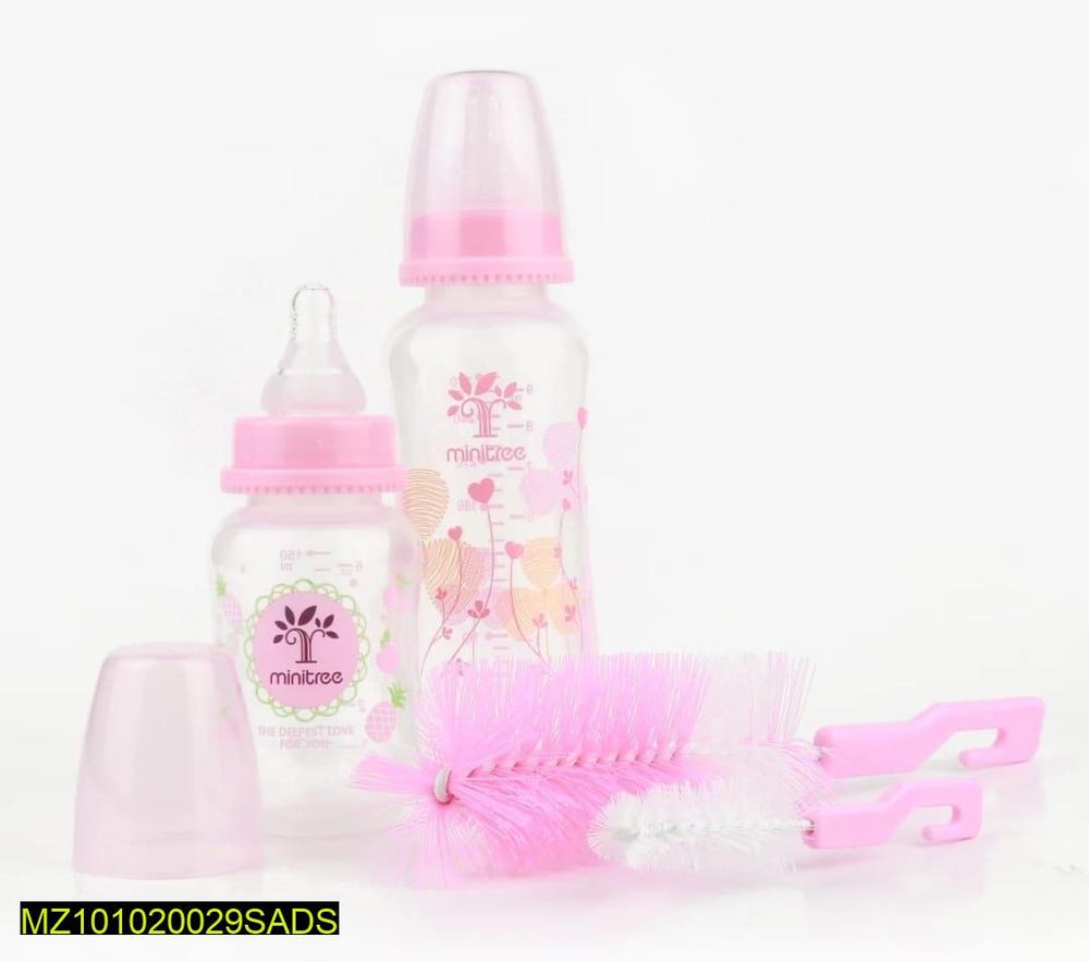 Feeding Set Multicolor 270 ml 150 ml Feeder Cleaning Brushes