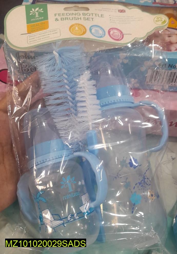 Feeding Set Multicolor 270 ml 150 ml Feeder Cleaning Brushes