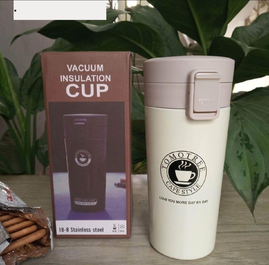 Hot Cold Stainless Steel Water Bottle Vacuum Flask Coffee Tea Mug ,  380ml