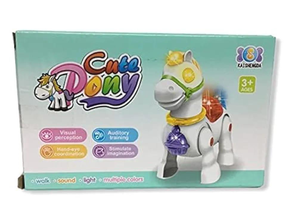 Musical Walking Moving Pony Horse for Toddlers Kids 