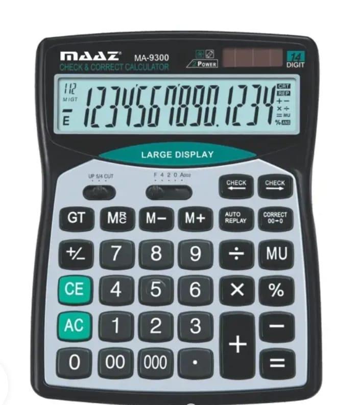 14 Digits Calculator with Large Display - 1 Pc for Accurate Calculations