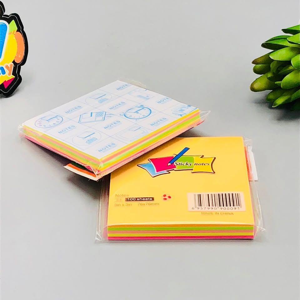 Multicolor Easy Peel 5 Pcs Sticky Notes for Effortless Note Taking