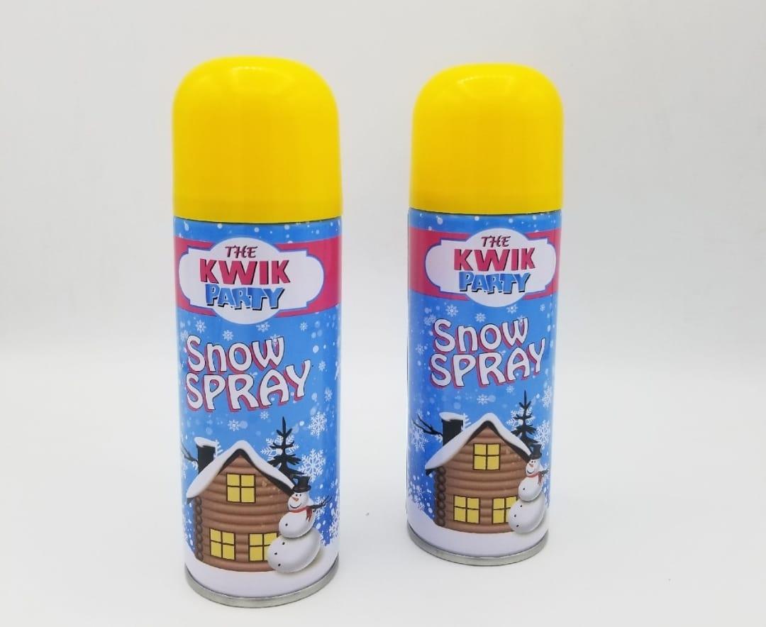 Colorful 4 Pcs Snow Spray - Perfect Decor Accessory for Celebrations