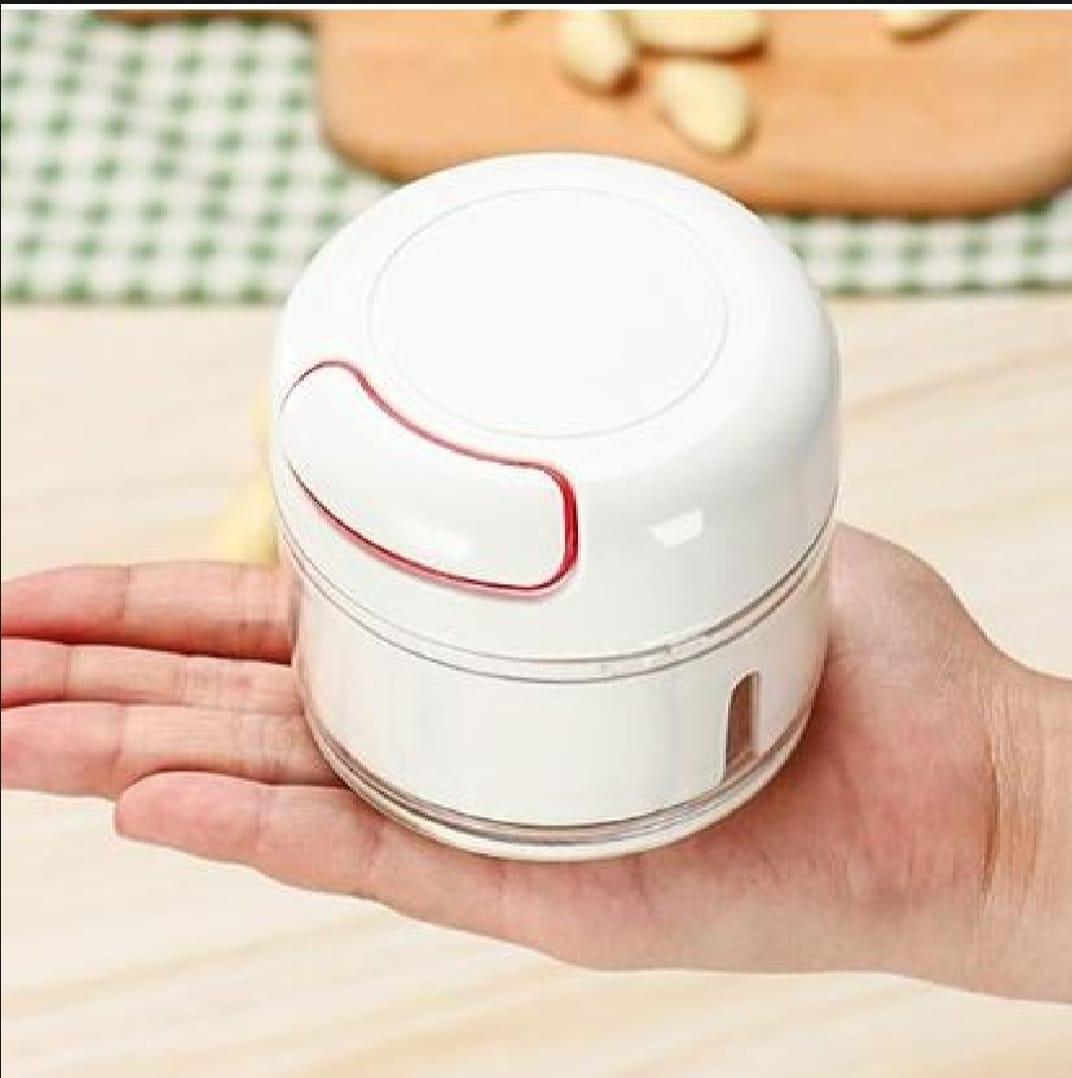 1 Pc Manual Food Chopper - Mini Garlic Grinder, Hand Pull Cutter