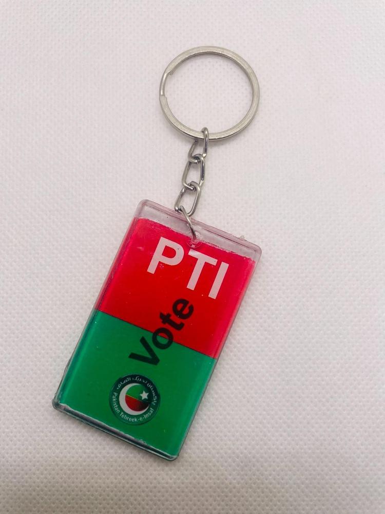 PTI Double Sided Photo Keychain
