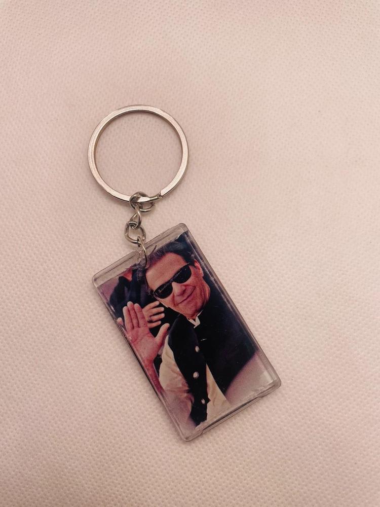 Imran Khan Double Sided Photo Keychain
