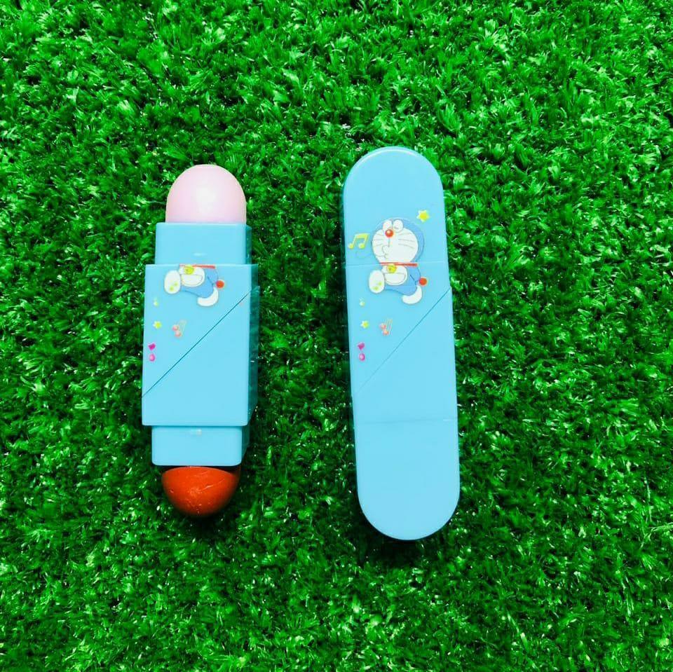 Hydrating Lip Balm & Lipstick Duo - 2 Pcs in Pink and Red Shades