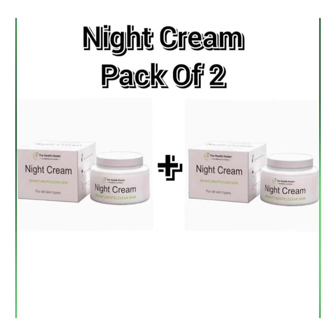 Brightening Night Cream, Pack Of 2