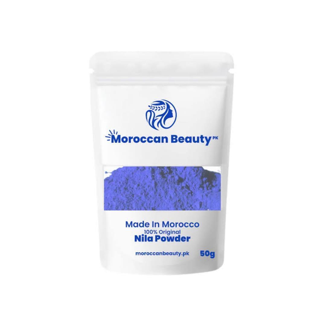 Hydrating Blue Face Mask Powder - Brightening, 50g, 1 Pcs