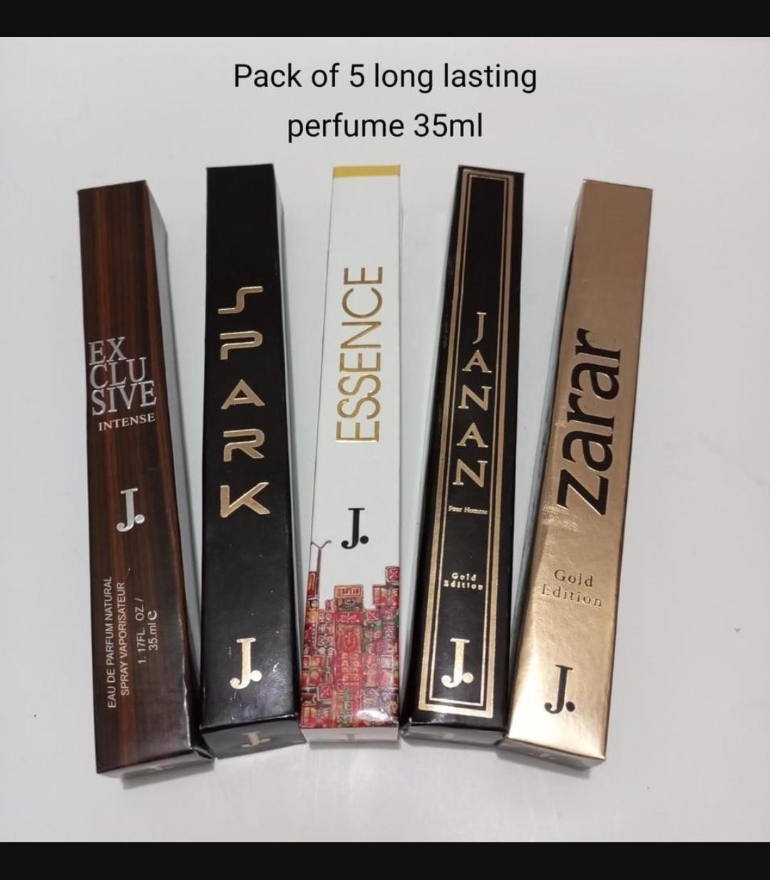 5 Pcs Unisex Long Lasting Perfume Set 35ml