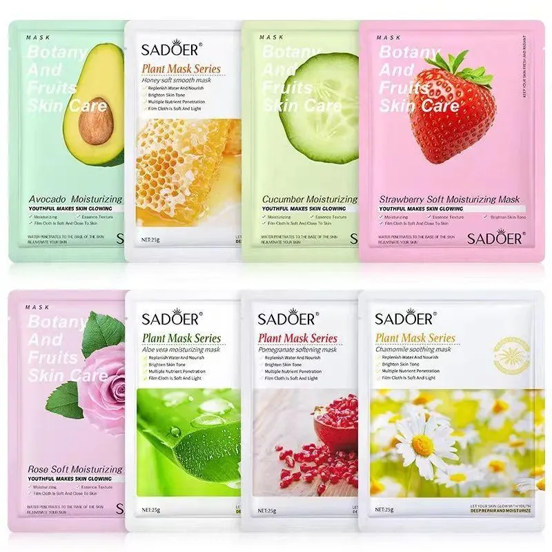 Hydrating Face Sheet Masks 5 Pcs Instant Glow