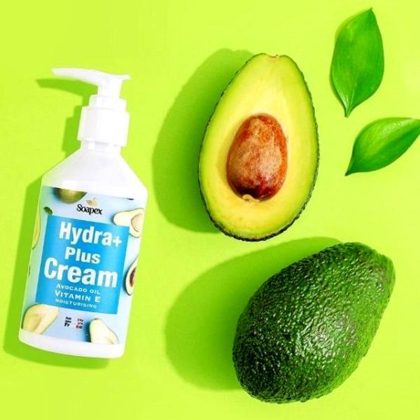 Hydrating Body Lotion - Soapex Avocado Oil Vitamin E Hydra Plus Cream