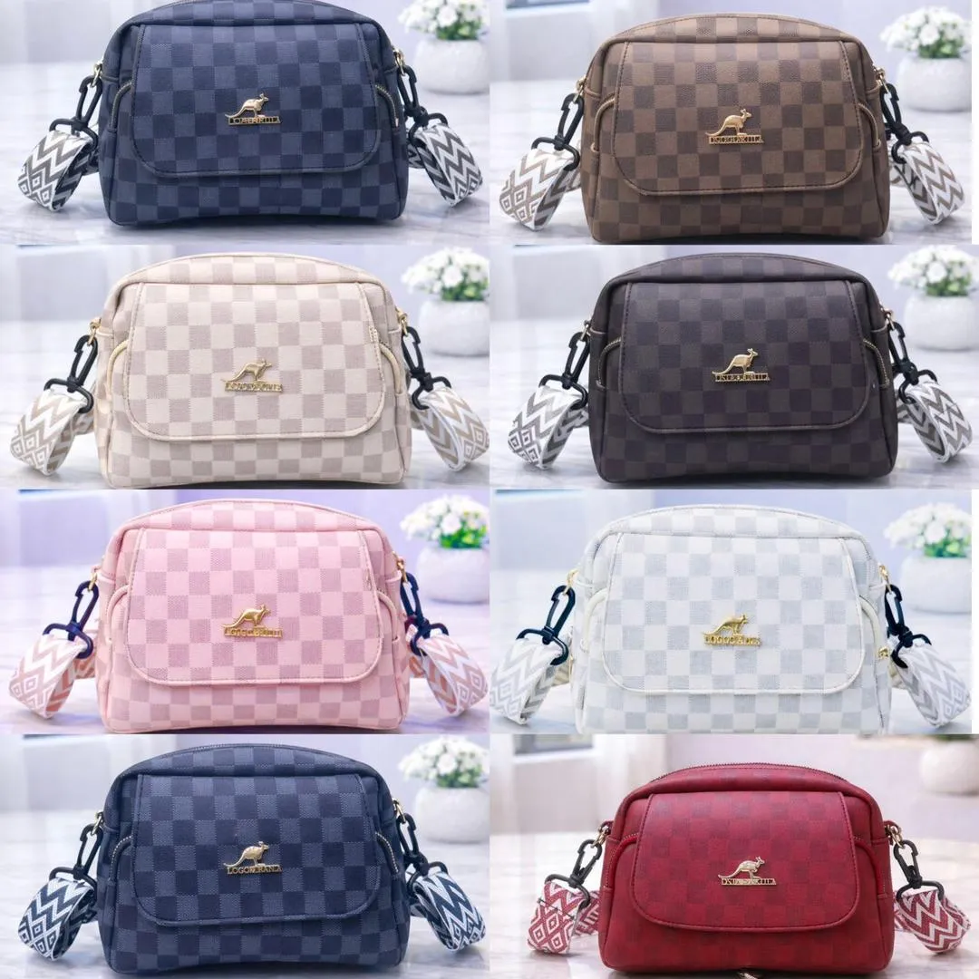 Girl's Printed Multipurpose Crossbody Bag - 1 Pc