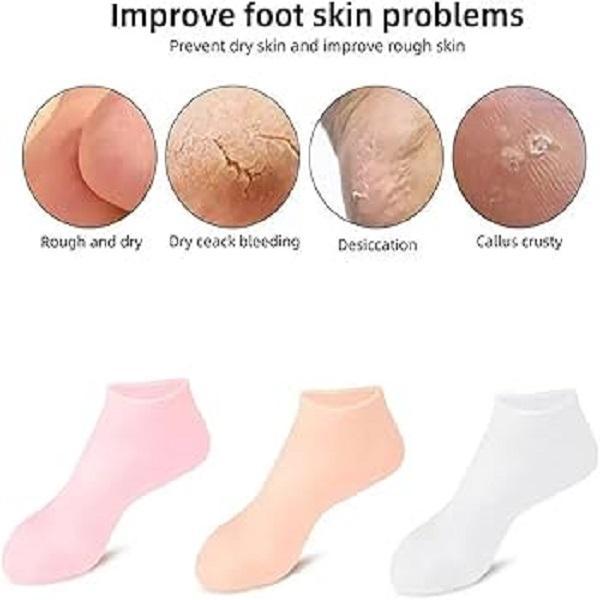 Unisex Silicone Ankle Length, Easy To Wear, Easy To Wash, Formal Wear Ankle Socks 2