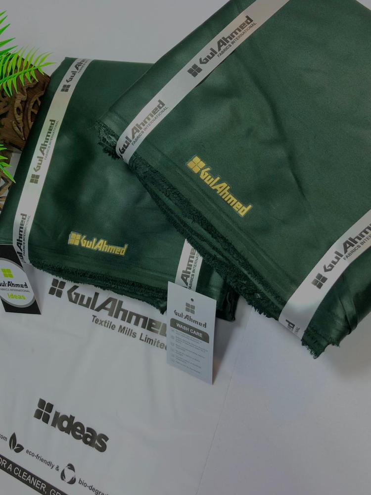 Men's Unstitched Cotton Sotton Plain Suit