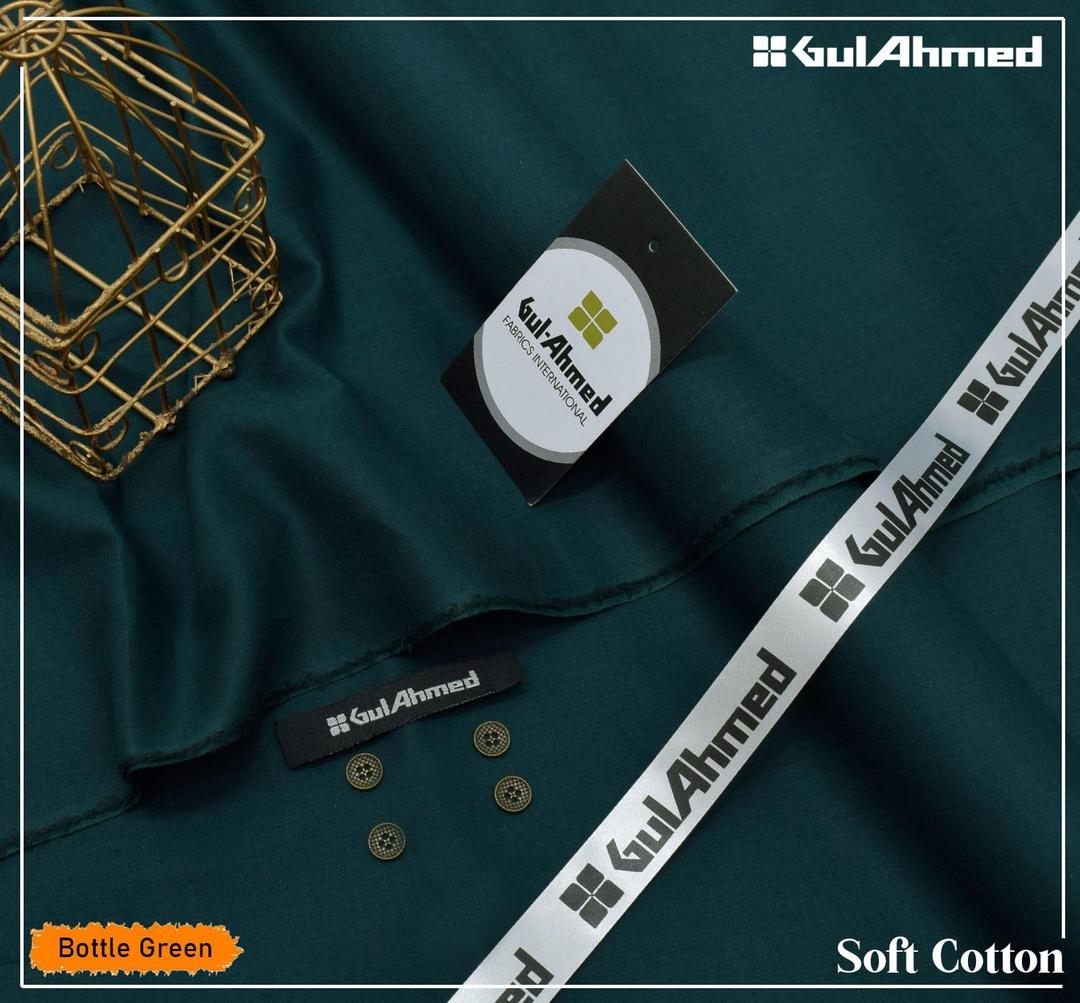 Men’s Unstitched Soft Cotton Plain Suit