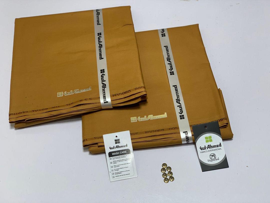 Men’s Unstitched Khaddar Plain Suit