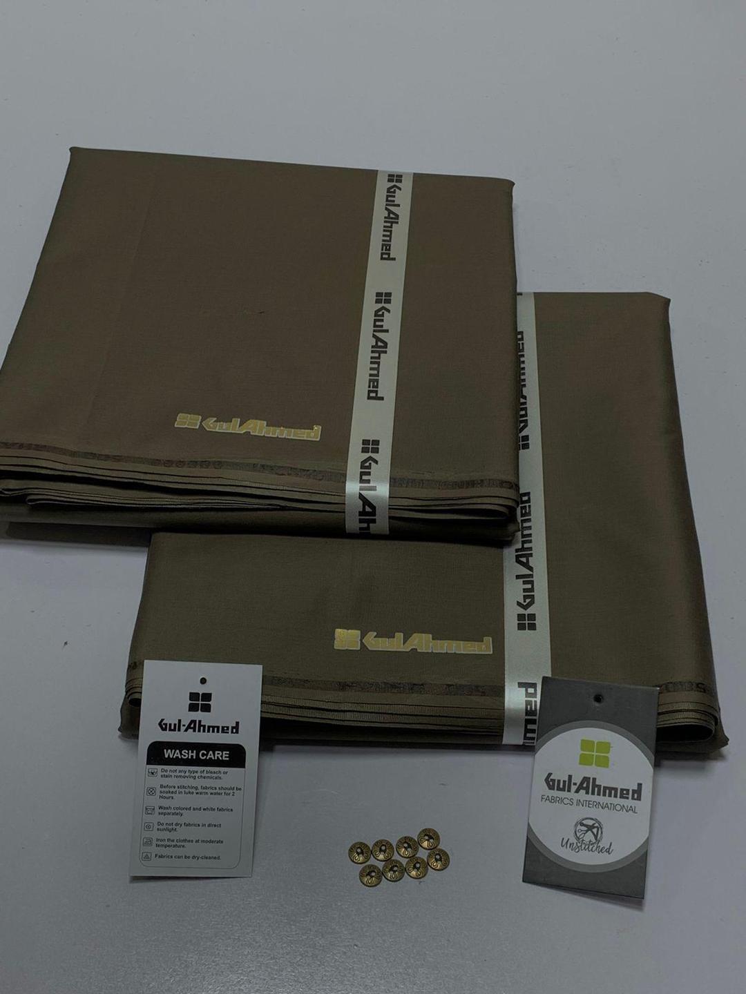 Men’s Unstitched Khaddar Plain Suit