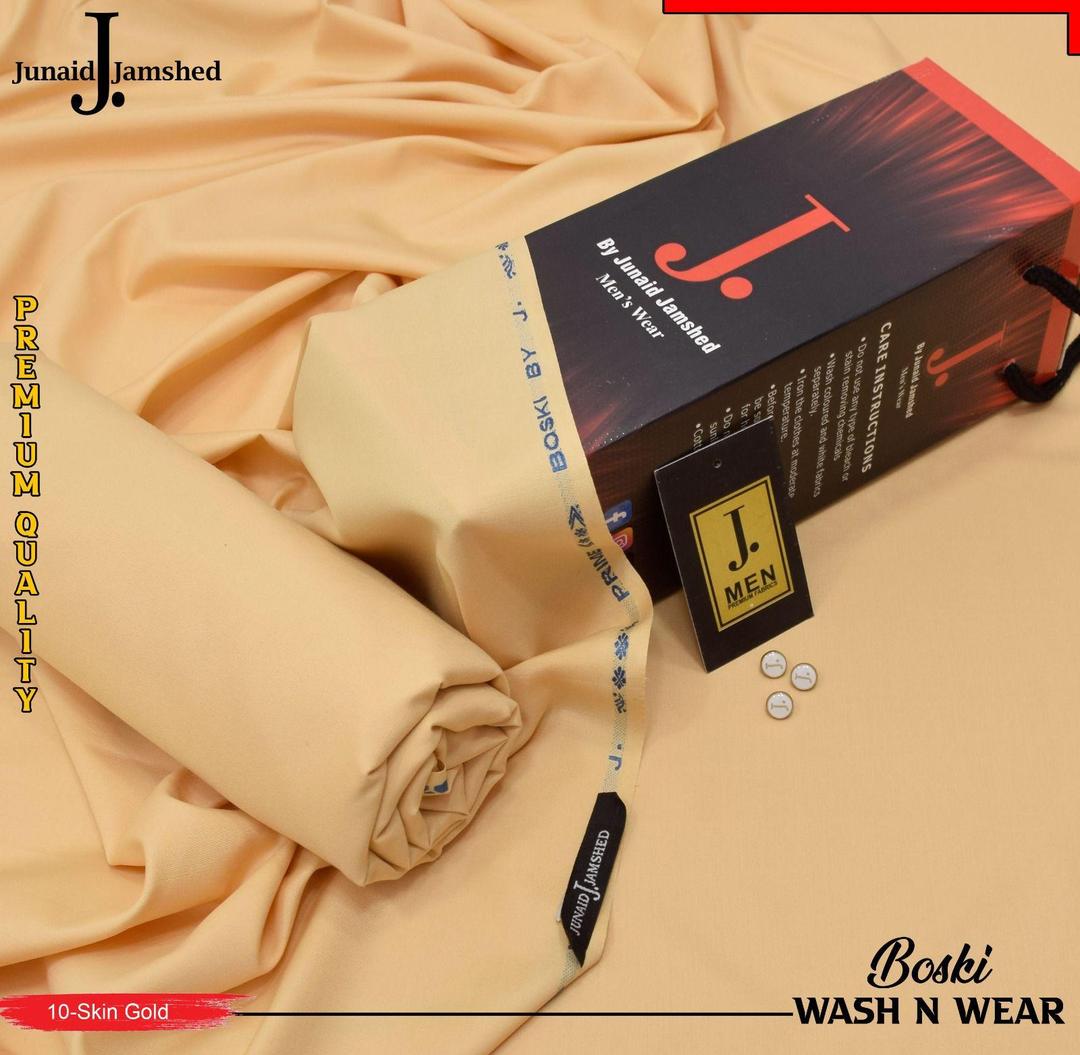 Men’s Unstitched Boski Plain Suit