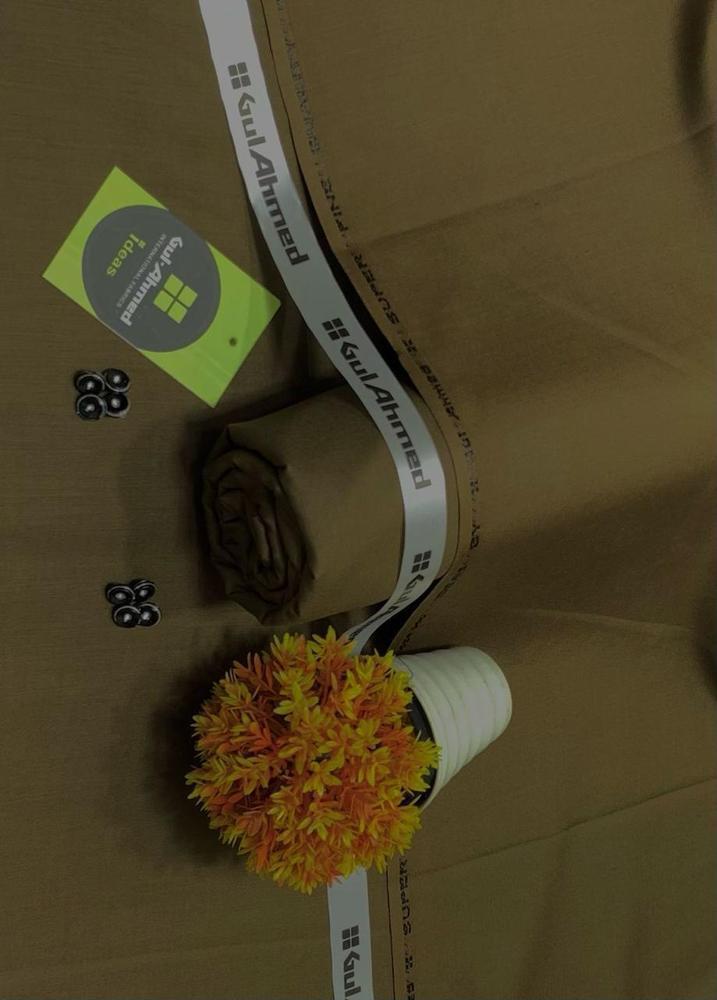 Men’s Unstitched Wash And Wear Plain Suit