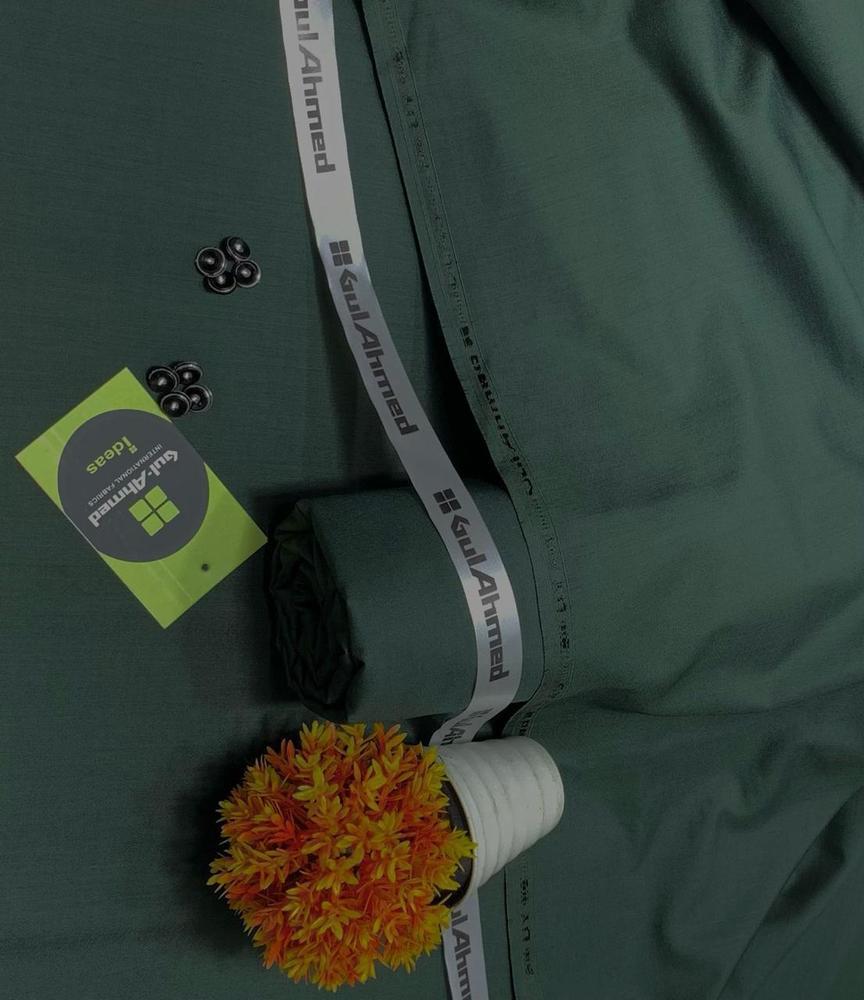 Men’s Unstitched Wash And Wear Plain Suit