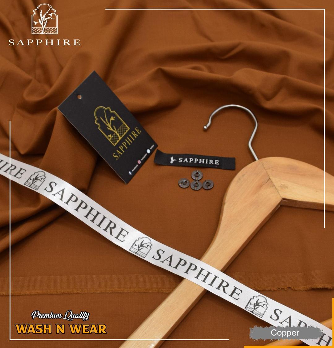 Men’s Unstitched Wash And Wear Plain Suit