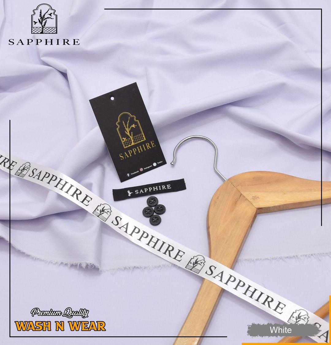 Men’s Unstitched Wash And Wear Plain Suit