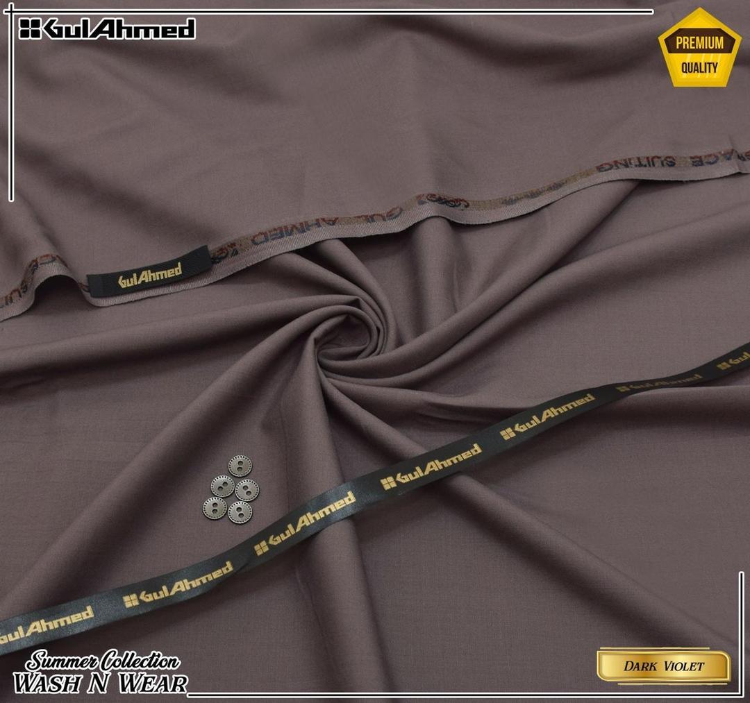 Men’s Unstitched Wash And Wear Plain Suit