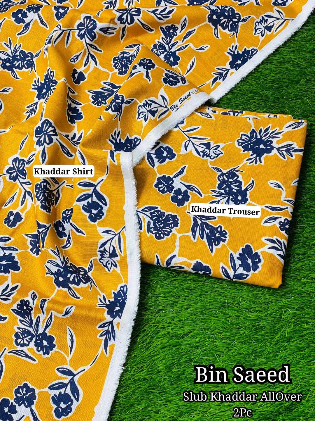 2 Pcs Women's Unstitched Printed Suit