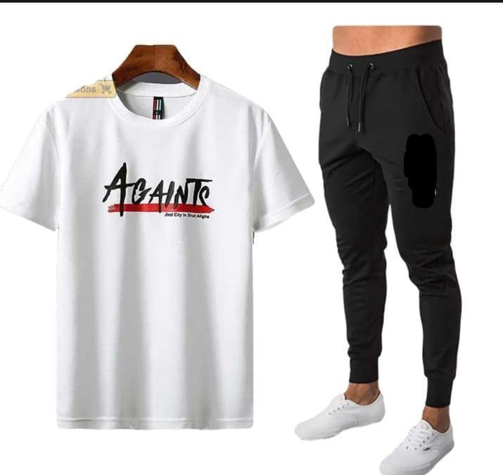 2 Pcs Polyester Printed Track Suit