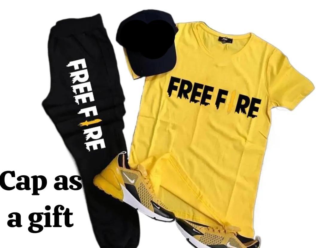 3 Pcs Men's Dri Fit Printed Track Suit