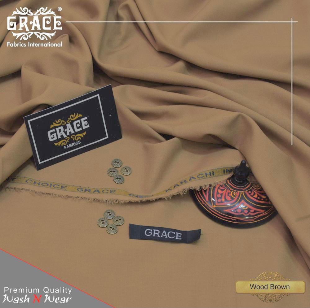 Men’s Unstitched Wash And Wear Plain Suit