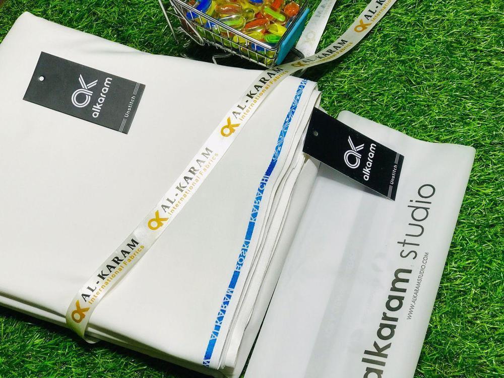 Men’s Unstitched Wash And Wear Plain Suit