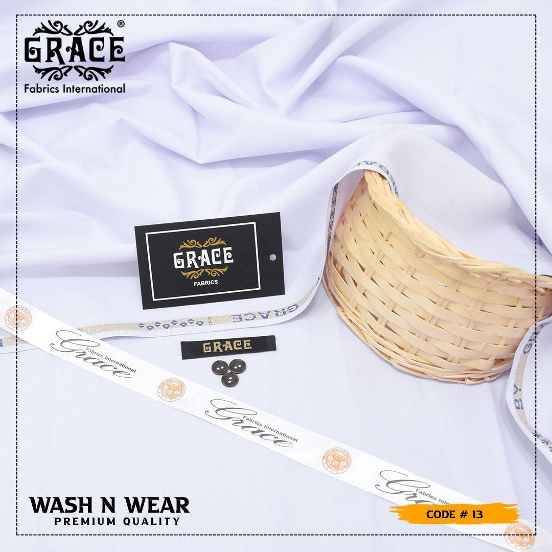 Men’s Unstitched Wash And Wear Plain Suit