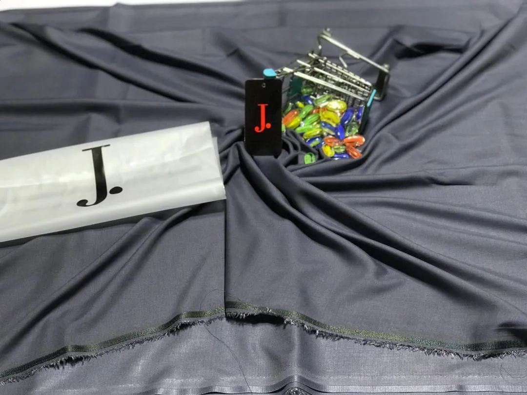 Men’s Unstitched Wash And Wear Plain Suit