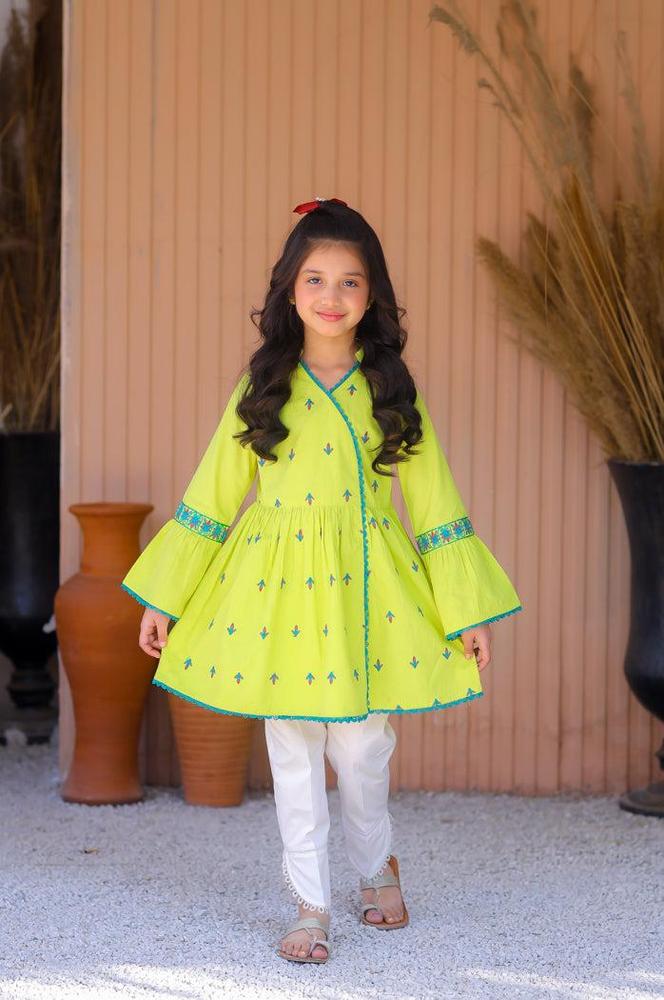 Zero & Beyond-Lime Yellow Frock