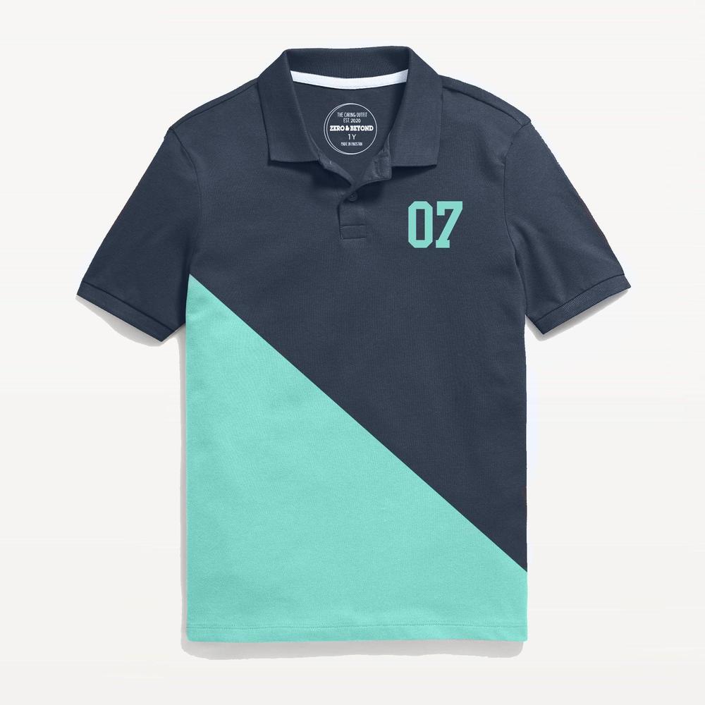 Zero & Beyond-Two-Tone Polo