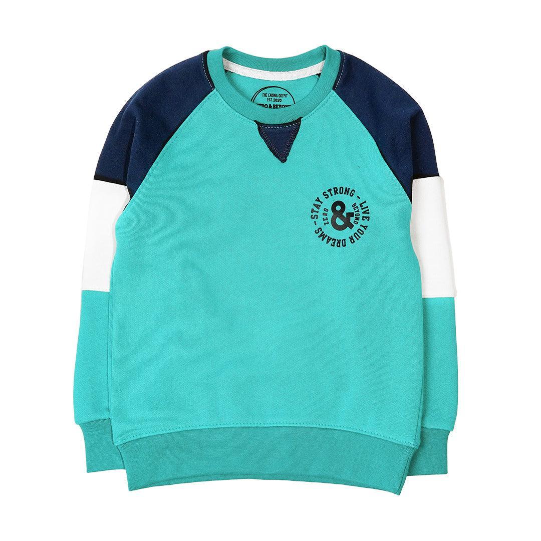 1 Pc Unisex Stitched Fleece Printed Sweatshirt