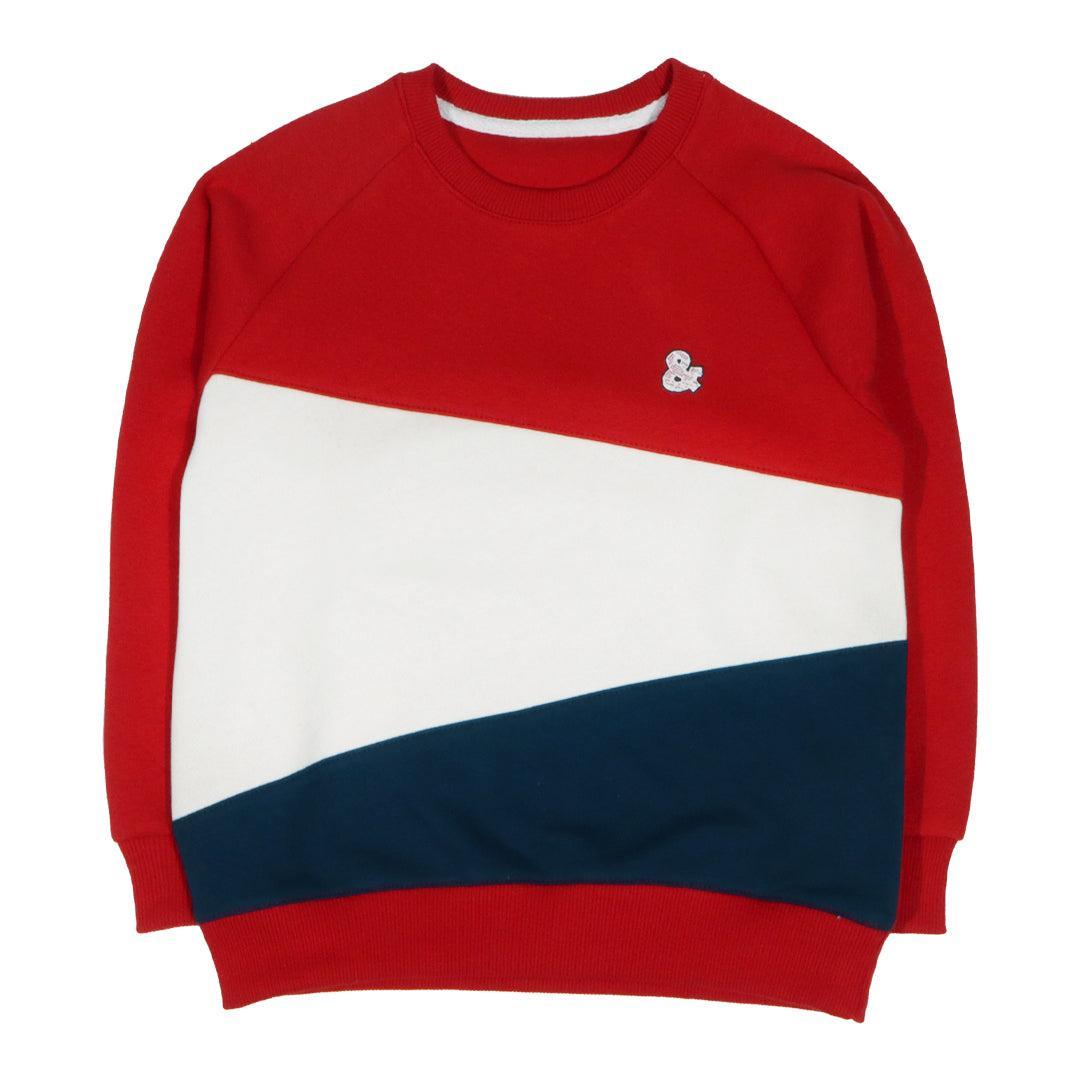 1 Pc Unisex Stitched Fleece Plain Sweatshirt