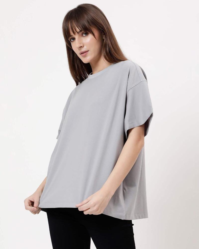 1 Pc Women's Stitched Jersey Plain T-Shirt