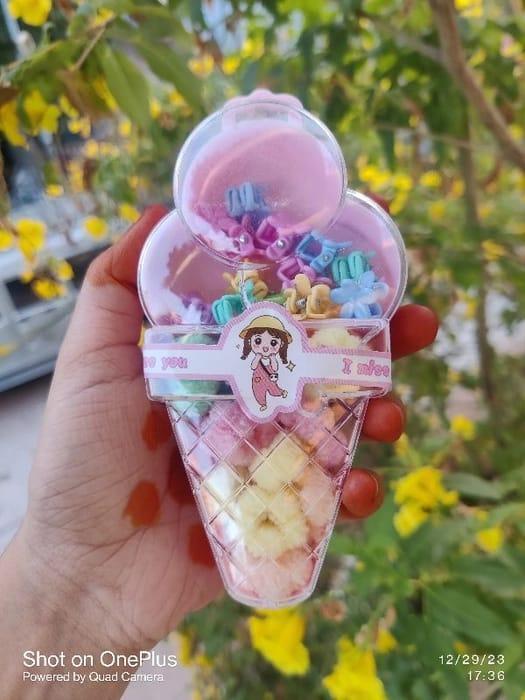 Girl's Ice Cream box Ponies Set