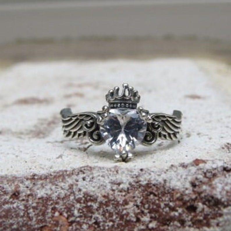 Modern Design Zircon Anniversary Ring