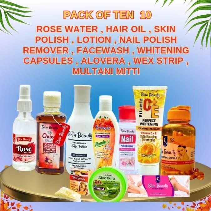 10 in 1 Skincare & Haircare Bundle