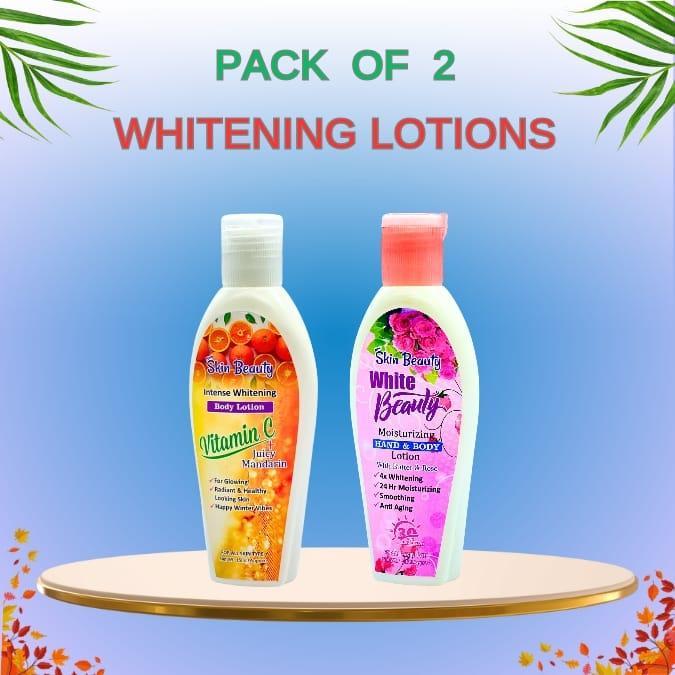 Whitening And Brightening Body Lotion, Pack Of 2